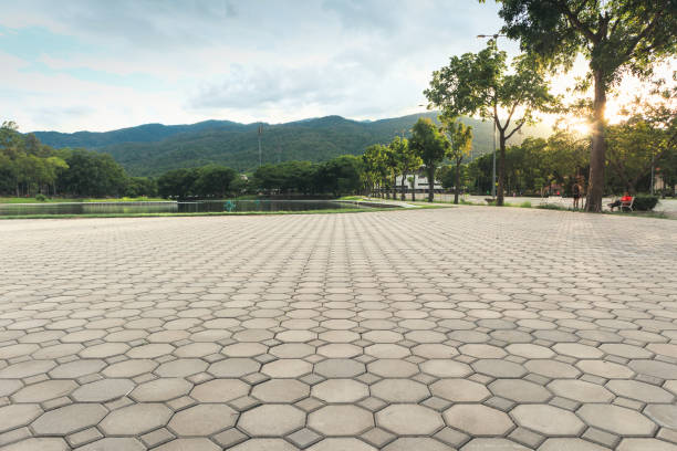 Residential Paver Driveway in Chilhowie, VA